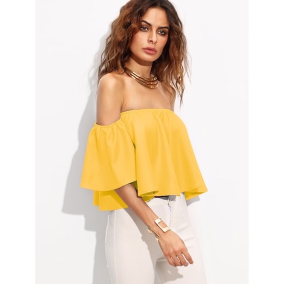 ♡ off shoulder summer vibe crop top ♡ - Picture 6 of 8